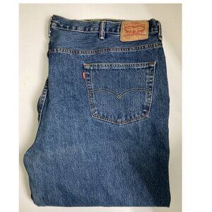 Levi's 550 Big & Tall Relaxed Fit Jeans Men's 54x32 Medium Wash 100% Cotton